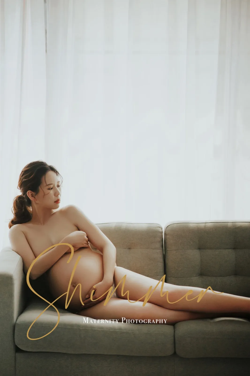 高雄孕婦寫真｜自然光柔光孕婦肖像
