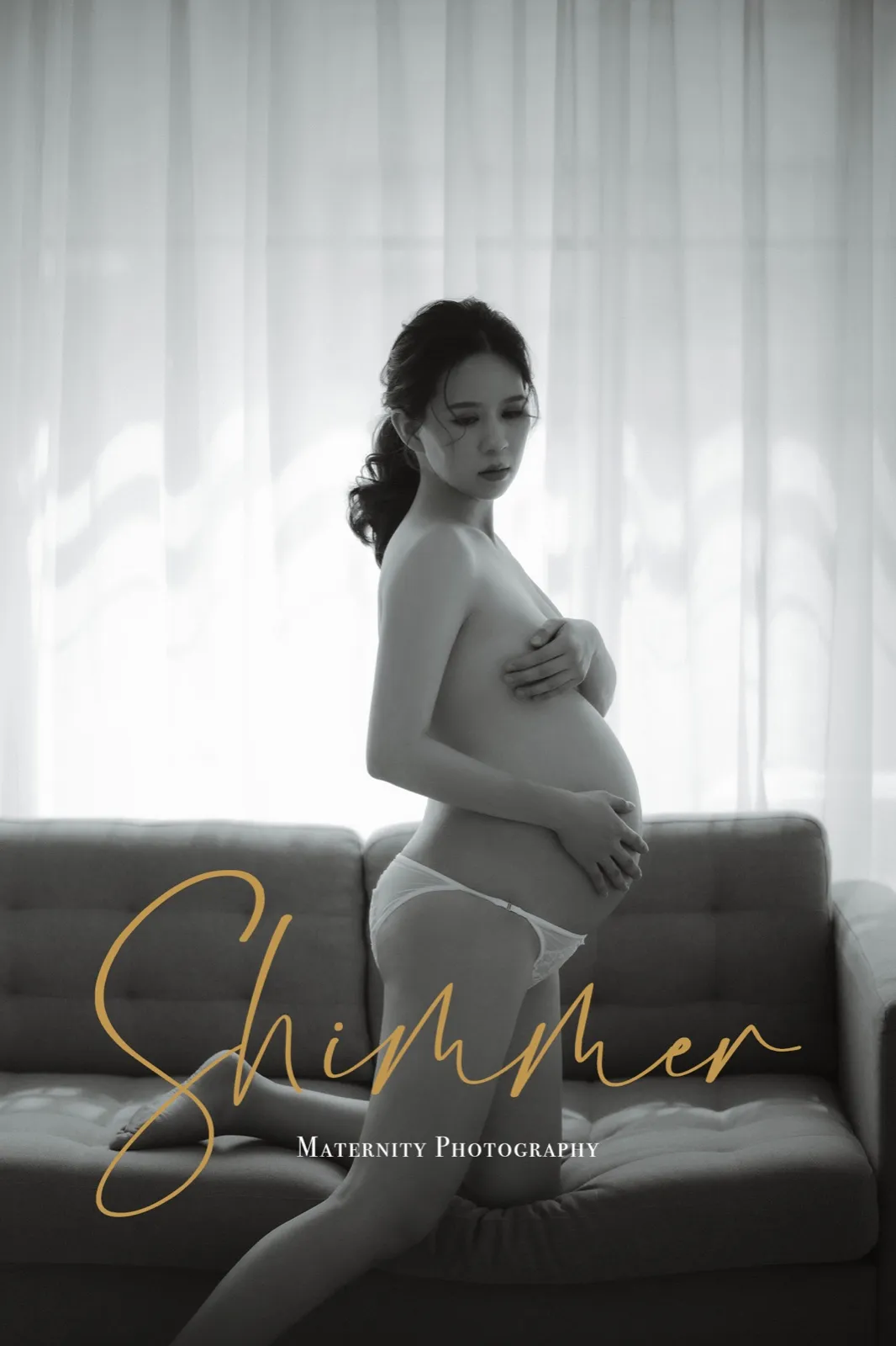 高雄孕婦寫真｜自然光柔光孕婦肖像