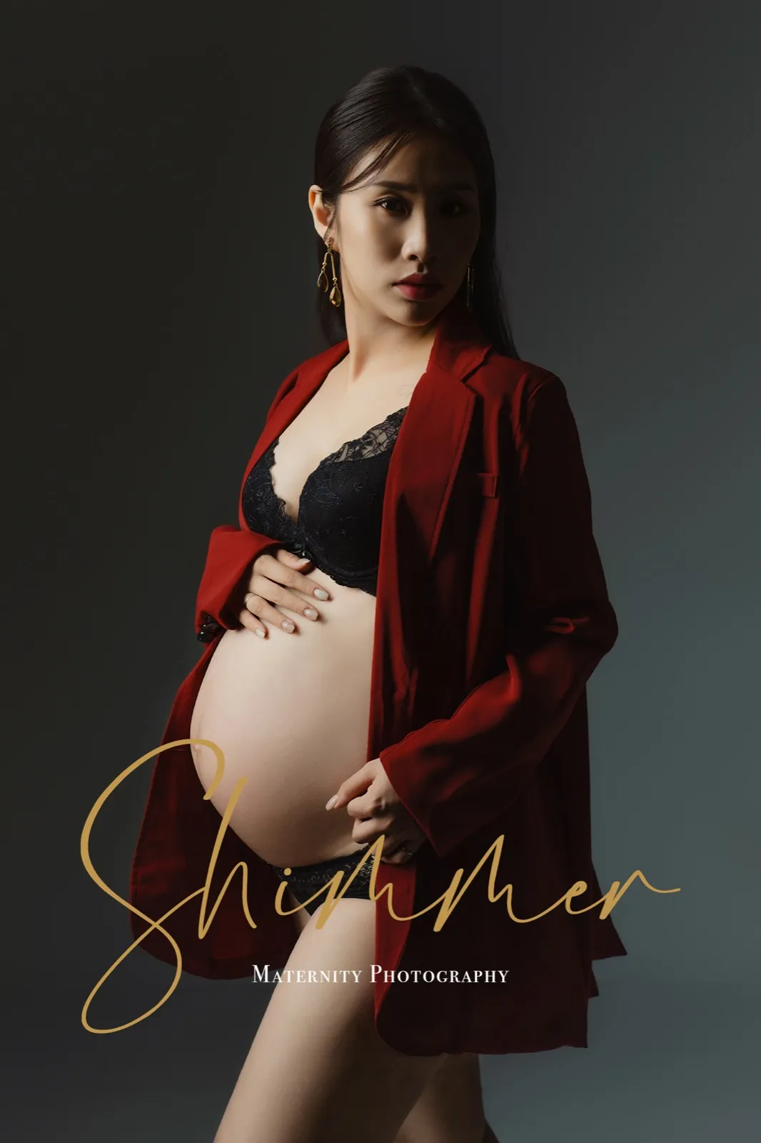 高雄孕婦寫真｜孕婦剪影輪廓作品
